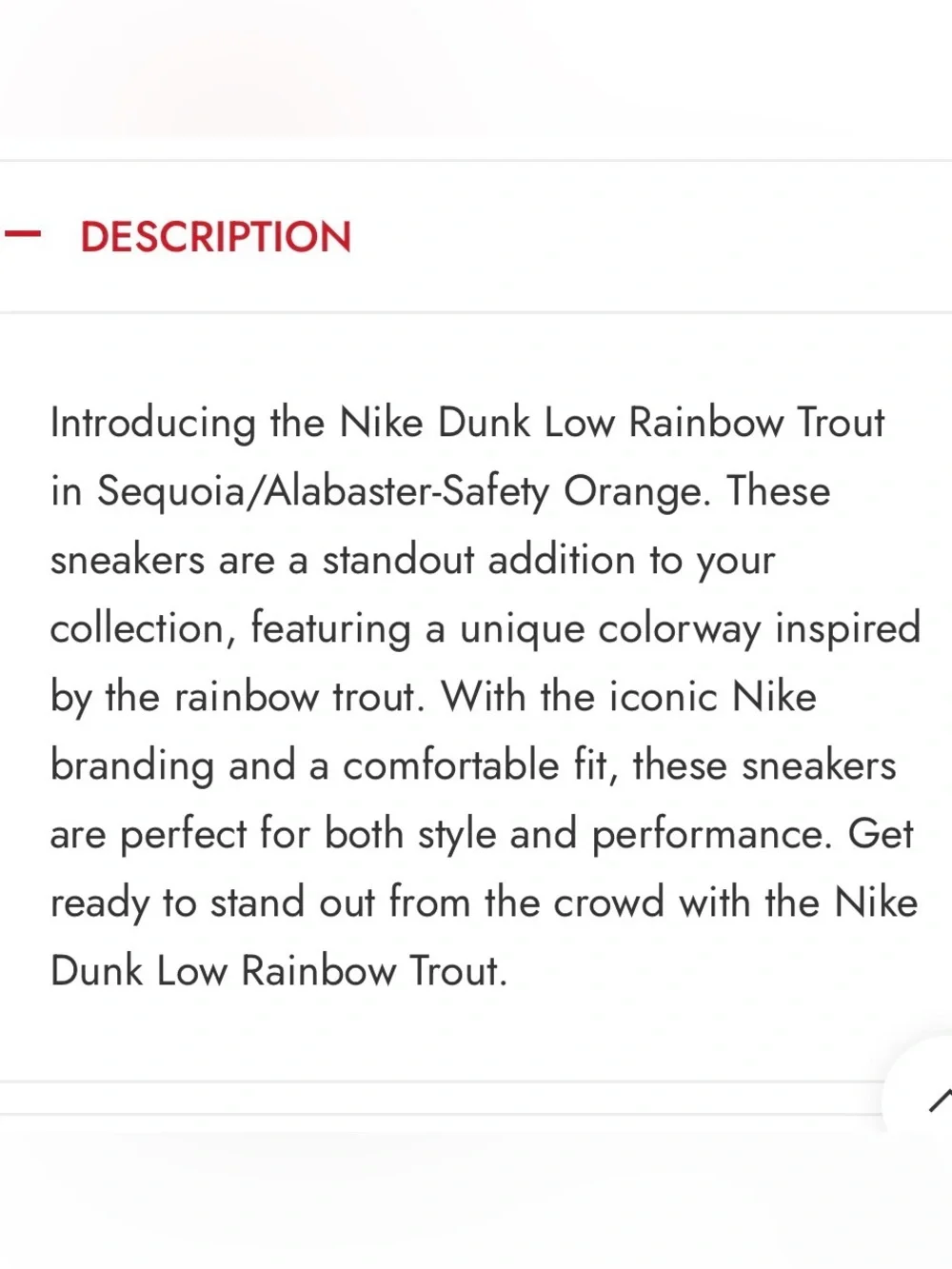 Nike women’s size